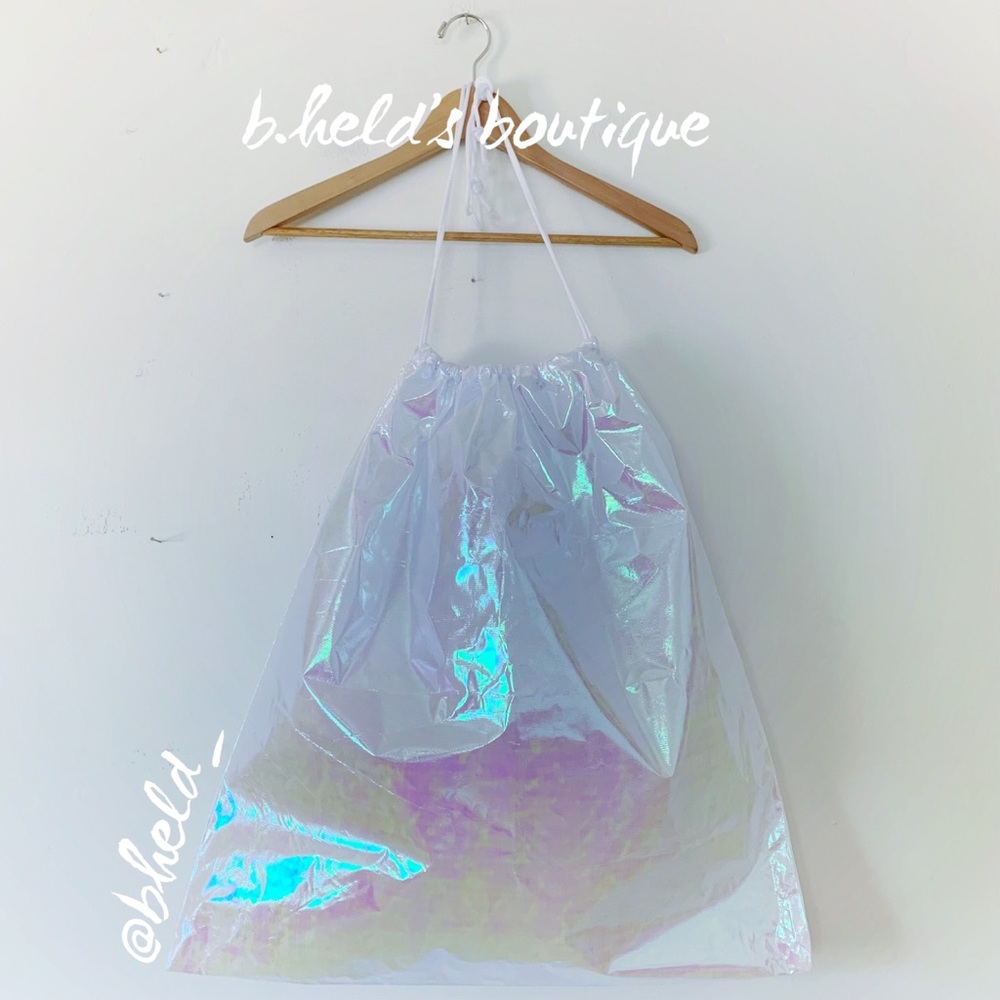 Free w/Purchase — Stoney Clover Lane Signature Iridescent Dust Bag New NWOT